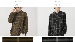 REMI RELIEF / Rayon Plaid Shirt