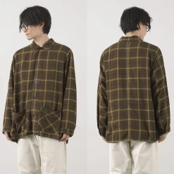 REMI RELIEF / Rayon Plaid Shirt