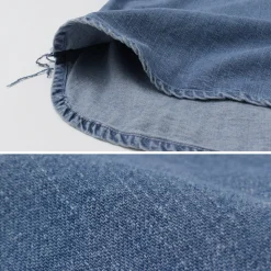 REMI RELIEF / SHORT DENIM WESTERN SHIRT