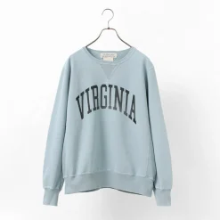 REMI RELIEF / SP processed back pile crew (VIRGINIA) Sweatshirt