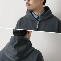 REMI RELIEF / SP processing Pile-lining ZIP Hoodie (Plain)