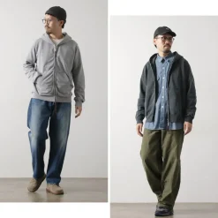 REMI RELIEF / SP processing Pile-lining ZIP Hoodie (Plain)