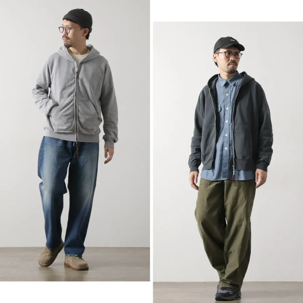 REMI RELIEF / SP processing Pile-lining ZIP Hoodie (Plain)