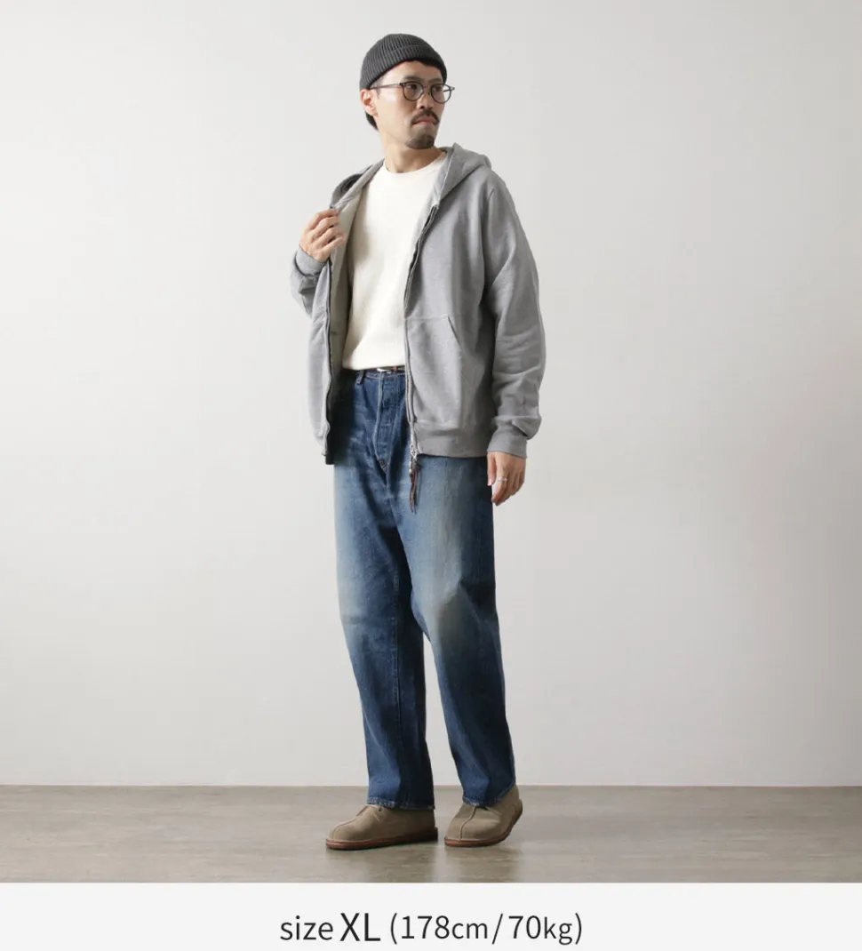 REMI RELIEF / SP processing Pile-lining ZIP Hoodie (Plain)