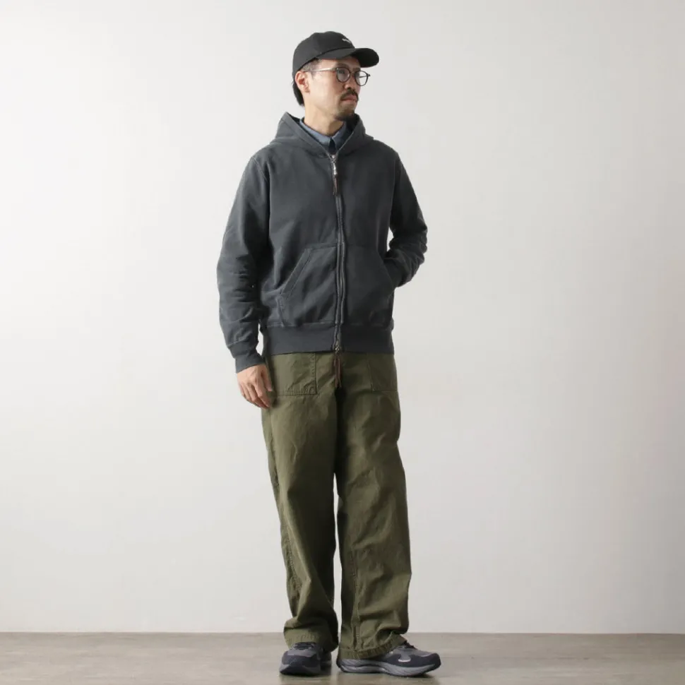 REMI RELIEF / SP processing Pile-lining ZIP Hoodie (Plain)