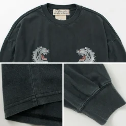REMI RELIEF / Special Order HARD Special Processing 20 Jersey Long Sleeve T-Shirt (Tiger Pattern)