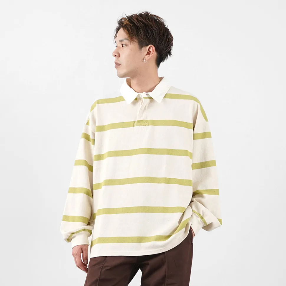 REMI RELIEF / Stripe Rugger Shirt