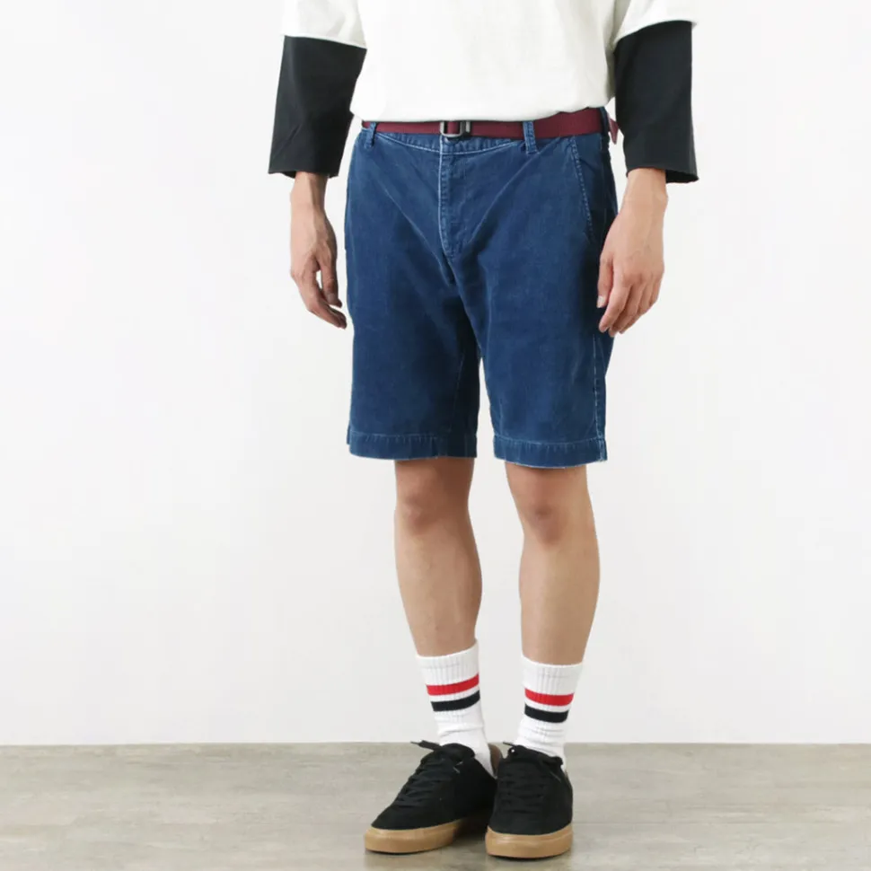REMI RELIEF / Sulfured Corduroy Regular Shorts