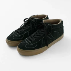 REPRODUCTION OF FOUND / German military trainers half cut shrink leather Sneaker