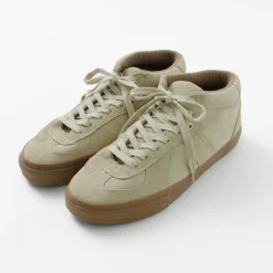 REPRODUCTION OF FOUND / German military trainers half cut shrink leather Sneaker