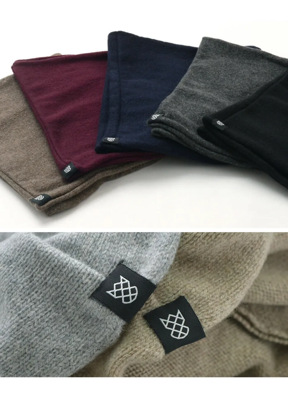 ROBERT MACKIE / Cashmere/merino wool snood