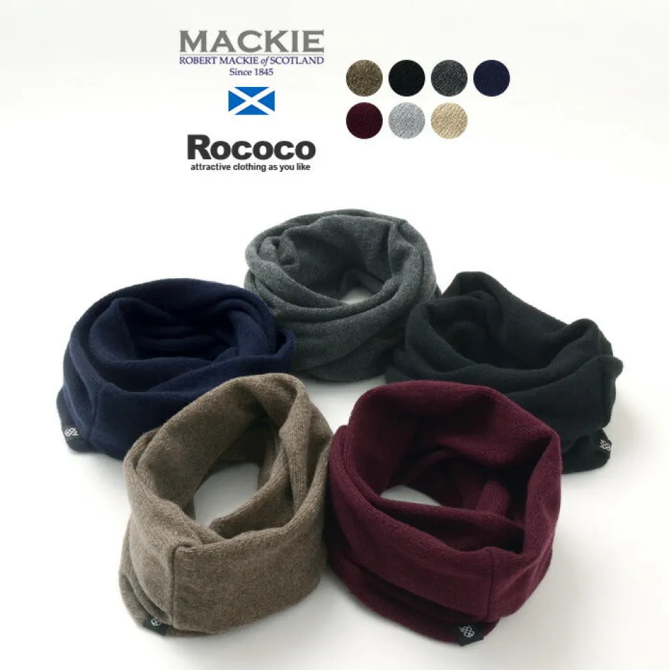 ROBERT MACKIE / Cashmere/merino wool snood