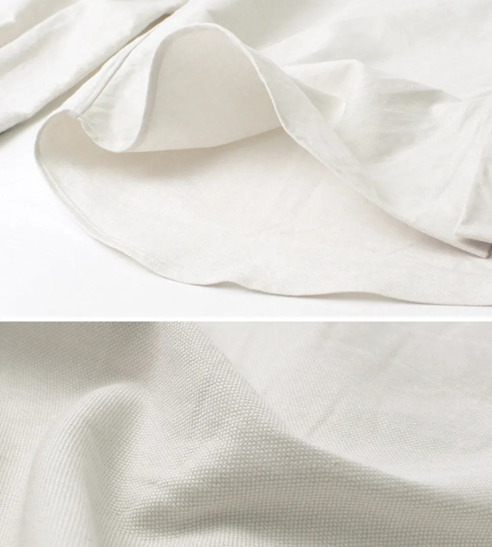 ROCOCO / American Ox Band Collar Shirt