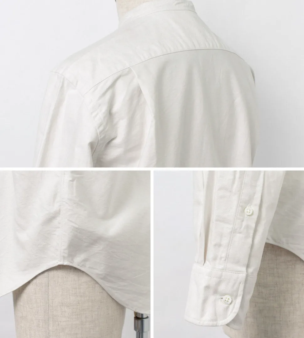ROCOCO / American Ox Band Collar Shirt