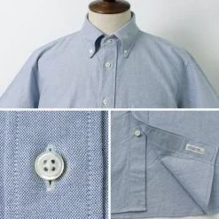 ROCOCO / American Oxford S/S Classic Button Down Shirt