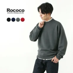 ROCOCO / Extra Fine Merino 25oz Heavyweight Crew