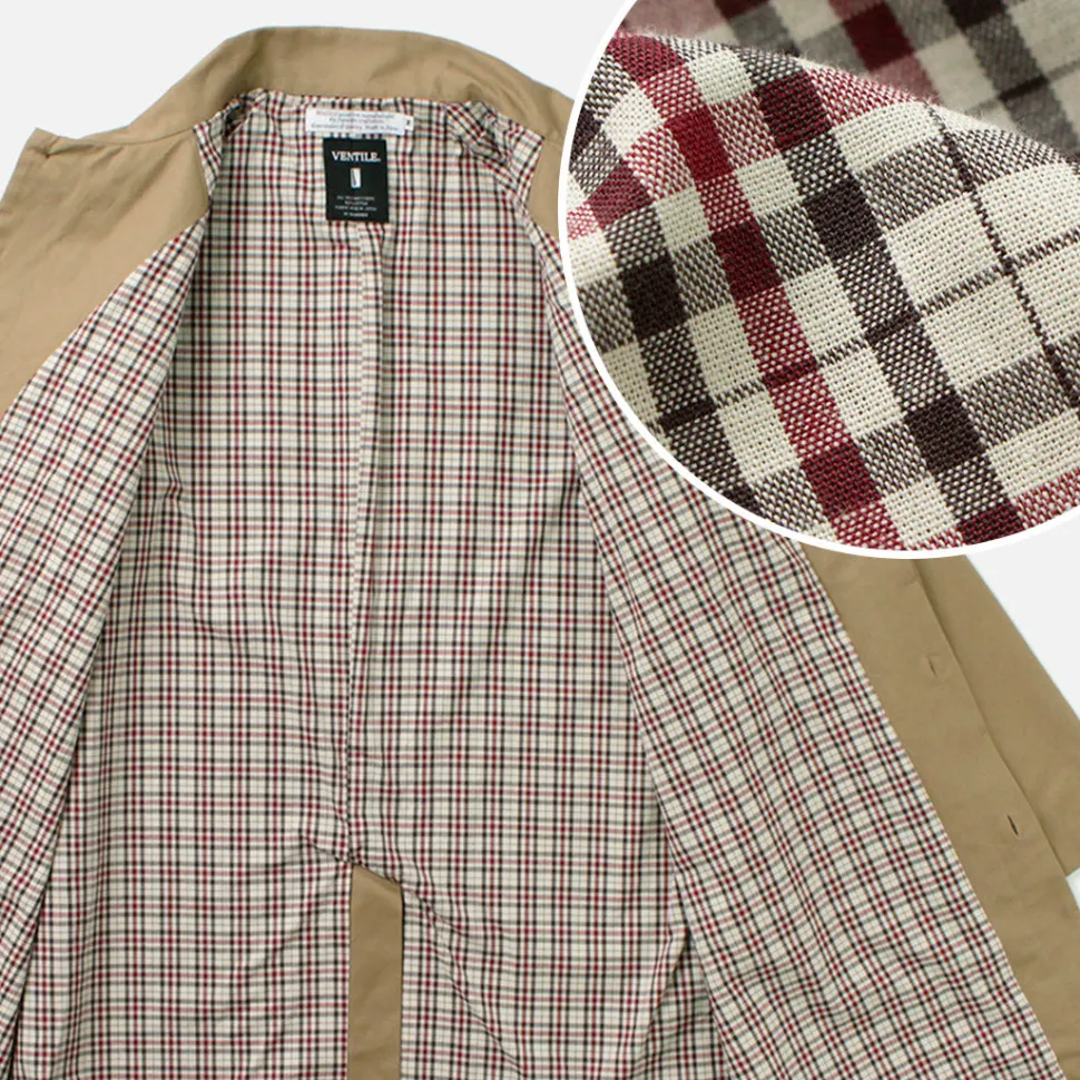 ROCOCO / High Density fabric Balmacaan Coat