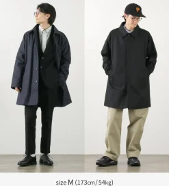 ROCOCO / High Density fabric Balmacaan Coat