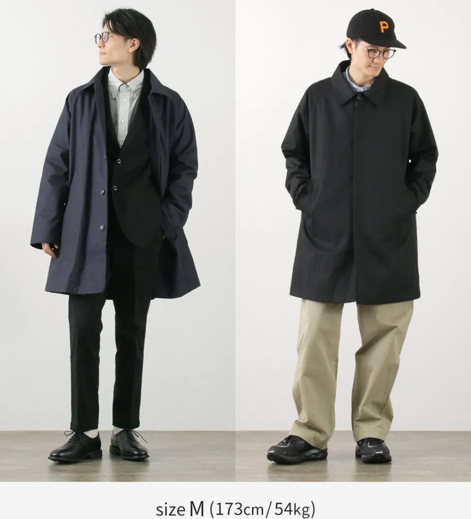 ROCOCO / High Density fabric Balmacaan Coat