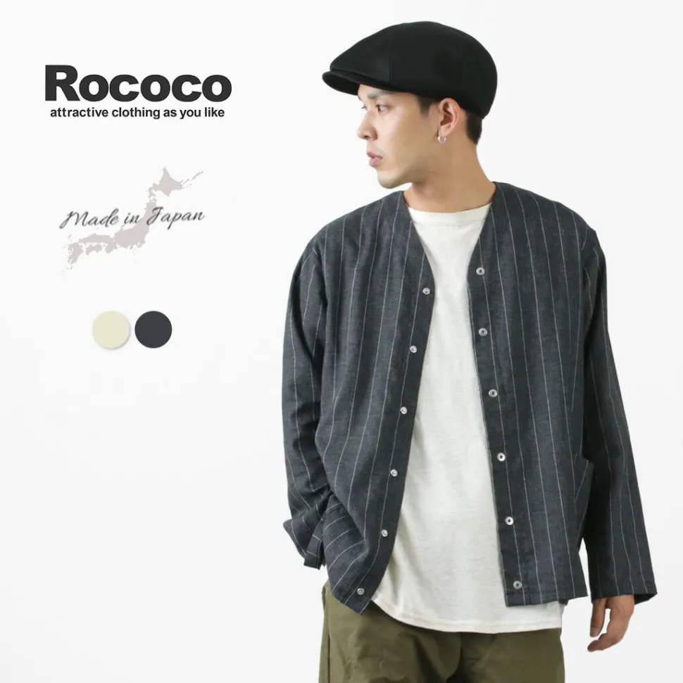 ROCOCO / Linen cardigan