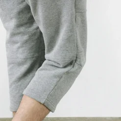 ROCOCO / Loopwheel knit sweatshirt cropped trousers