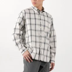ROCOCO / Ombre Check Button Down Shirt Classic Fit
