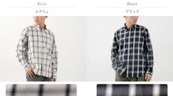 ROCOCO / Ombre Check Button Down Shirt Classic Fit