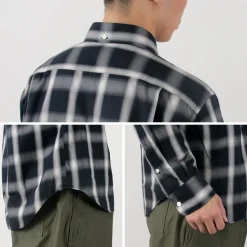 ROCOCO / Ombre Check Button Down Shirt Classic Fit