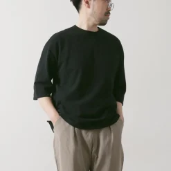 ROCOCO / Pique 3/4 Sleeve T-Shirt