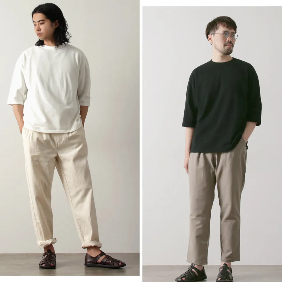 ROCOCO / Pique 3/4 Sleeve T-Shirt