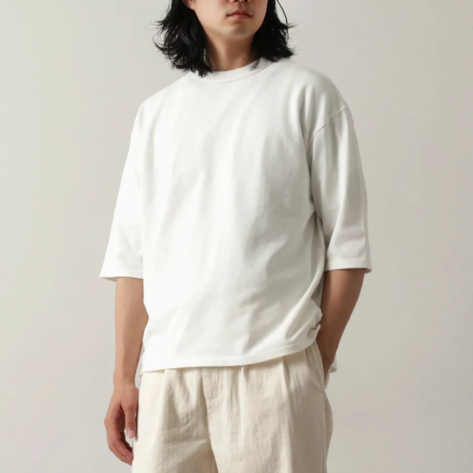 ROCOCO / Pique 3/4 Sleeve T-Shirt