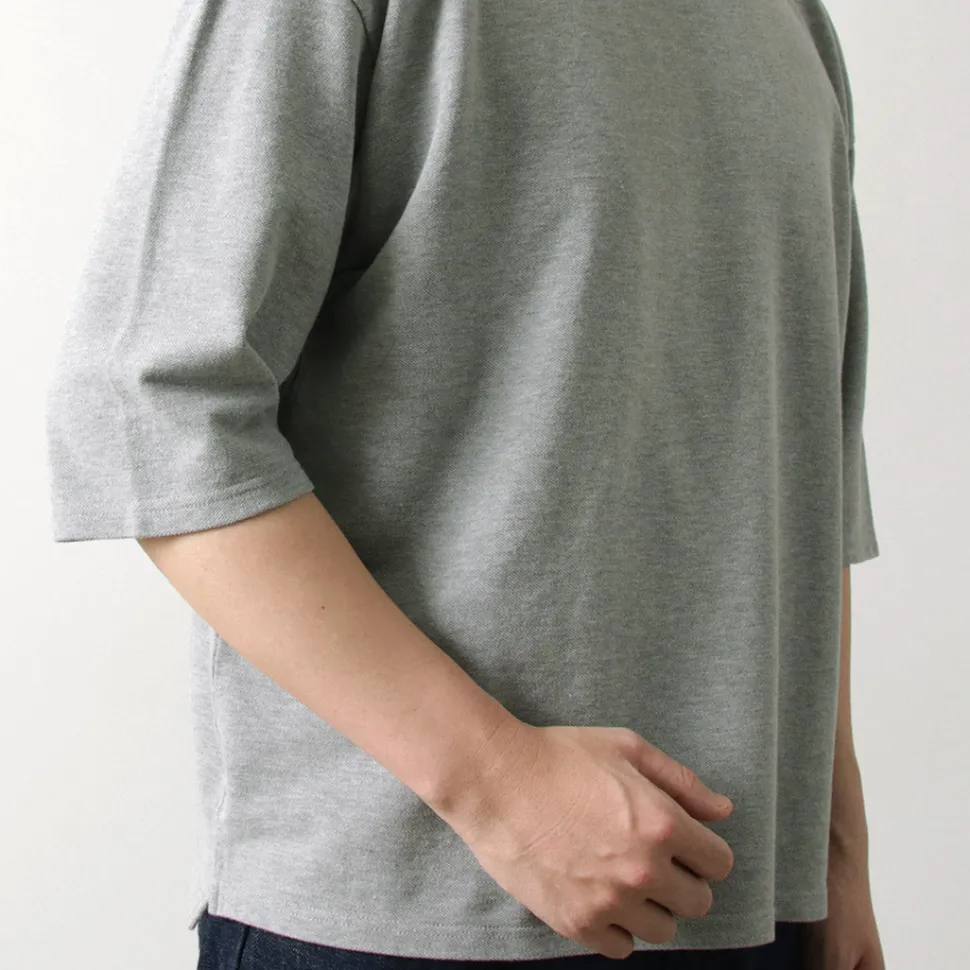 ROCOCO / Pique 3/4 Sleeve T-Shirt