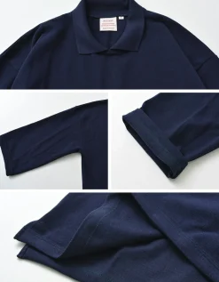 ROCOCO / Pique polo collar T-shirt