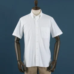 ROCOCO / Premium Oxford Short Sleeve Button Down Shirt