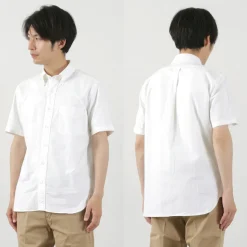 ROCOCO / Premium Oxford Short Sleeve Button Down Shirt