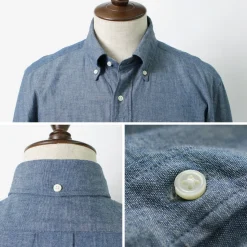 ROCOCO / Selvage Chambray Button Down Shirt