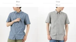 ROCOCO / Selvage Chambray S/S Button Down Shirt