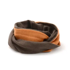 ROCOCO / 2-Tone Snood Reversible Imabari Scarf
