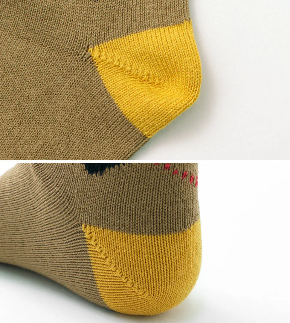 ROTOTO / Argyle Crew Socks