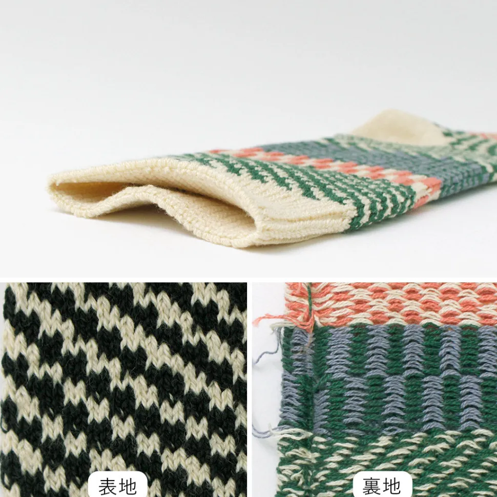 ROTOTO / Check & Step Socks R1549