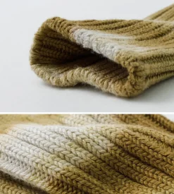 ROTOTO / Chunky rib crew socks Tie-dye