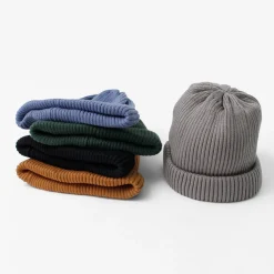 ROTOTO / Cotton Roll Up Beanie