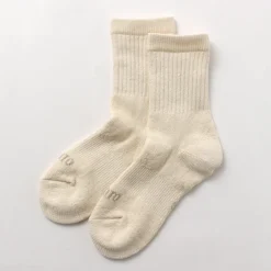 ROTOTO / Double Face Mini Crew Socks Organic Cotton
