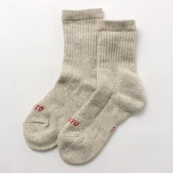 ROTOTO / Double Face Mini Crew Socks Organic Cotton