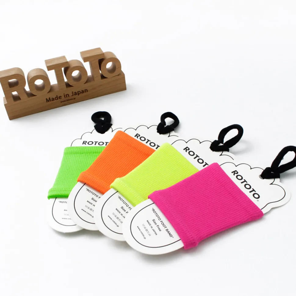 ROTOTO / Foot band Neon