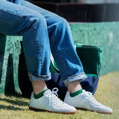 ROTOTO / Linen Cotton Rib Socks Short