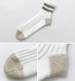 ROTOTO / O.S. Ribbed ankle socks