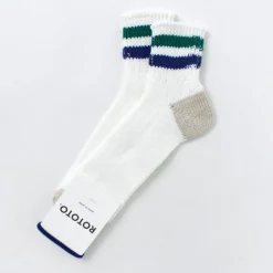 ROTOTO / O.S. Ribbed ankle socks