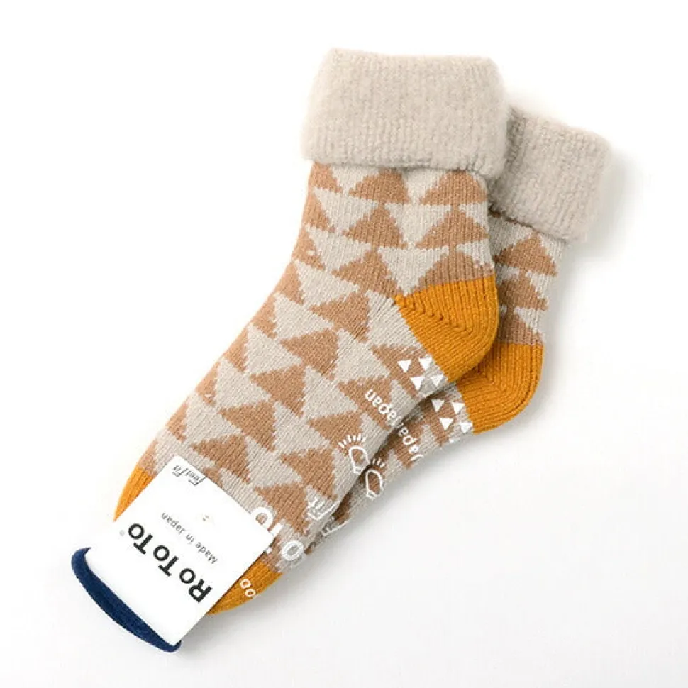 ROTOTO / R1179 Comfy Room Socks SANKAKU