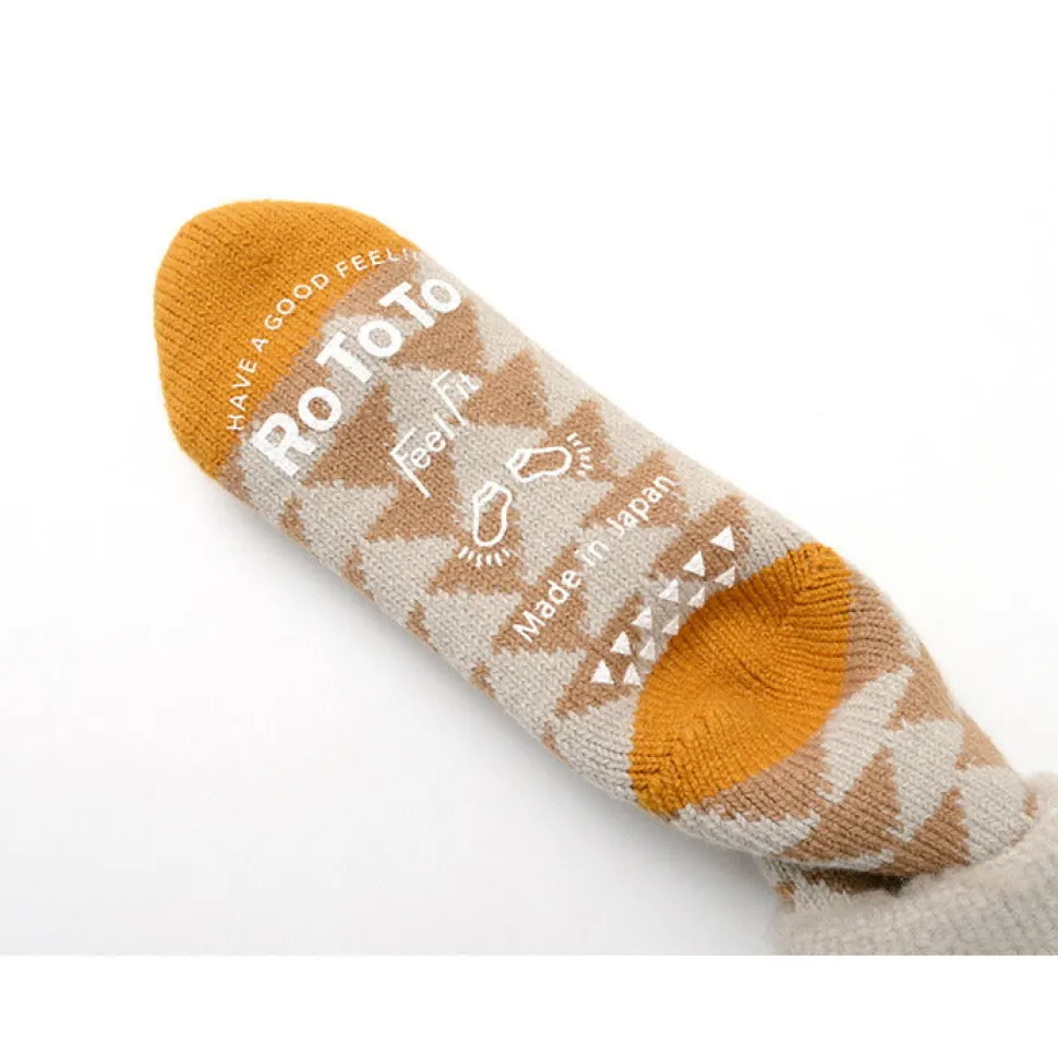 ROTOTO / R1179 Comfy Room Socks SANKAKU